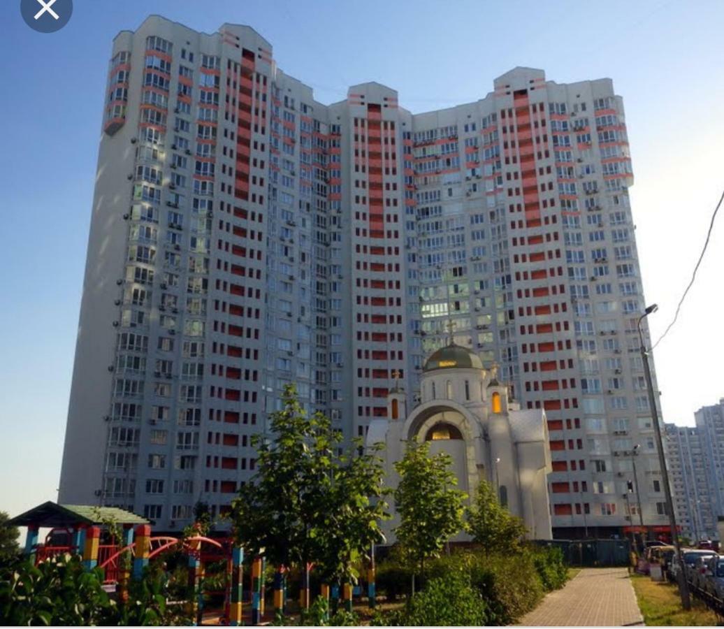 Panoramic View Lux Apartment On Metro Osokorky Киев Экстерьер фото